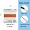 Griffin Nylon Bead Cord Perlseide – Size 2 (0.45mm) – 2 Meters per Card – Stainless Steel Needle Attached – for Knotting Pearls, Gemstones, Crystals and Beads